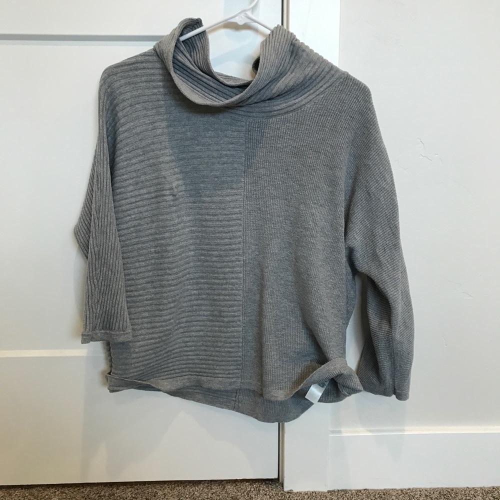 knit turtle neck sweater